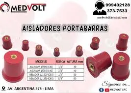 AISLADOR PORTABARRA CONICO 1/1000 C50 1/2"